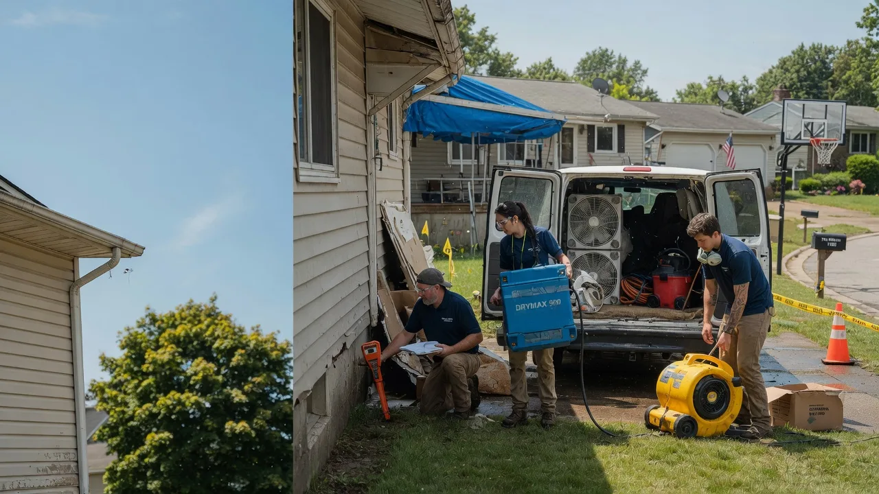 Ceiling Leak Cleanup in Churchville, MD near me